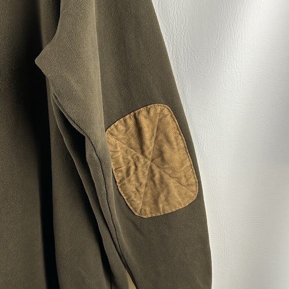 Woolrich Half Zip Elbow Patch Sweatshirt - Picture 7 of 10